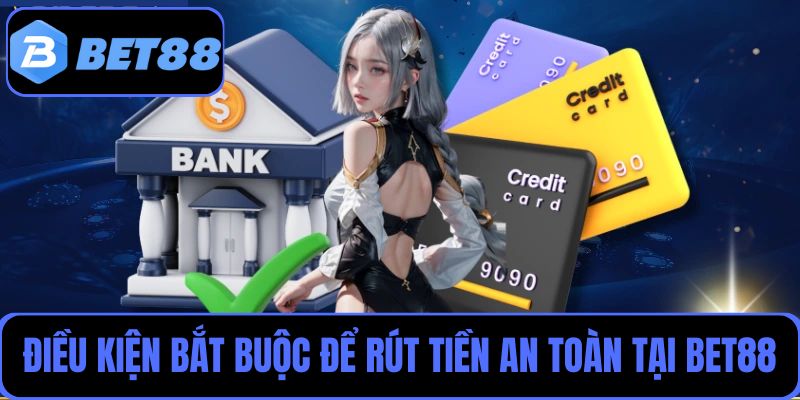 Điều kiện bắt buộc để rút tiền an toàn tại Bet88