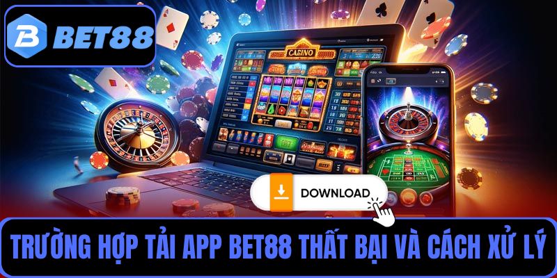 Tìm hiểu các trường hợp tải app Bet88 thất bại và cách xử lý đơn giản